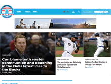 Tablet Screenshot of chicago.sbnation.com