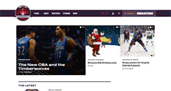 Desktop Screenshot of minnesota.sbnation.com