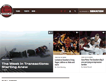 Tablet Screenshot of cleveland.sbnation.com